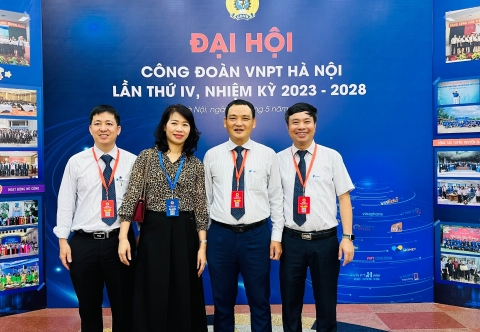 Công đoàn Công ty tham dự Đại hội Công đoàn VNPT Hà Nội lần thứ IV, Nhiệm kỳ 2023-2028